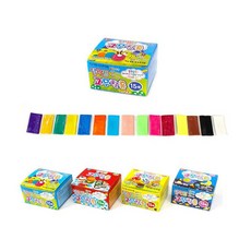 탤런트 고무찰흙 15색, 1개