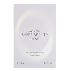 캘빈클라인 시어 뷰티 에센스 오 드 뚜왈렛 스프레이, 30ml, 1개