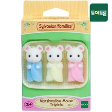 실바니안패밀리 [실바니안공식] 5337-마쉬멜로 마우스 세쌍둥이, 1개
