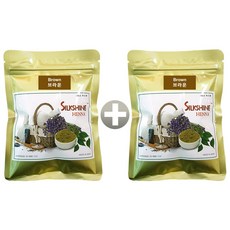 실크샤인 헤나 염색약 1+1 새치커버/염색/머리염색약/새치염색, 실크샤인 브라운 100g+100g, 1개