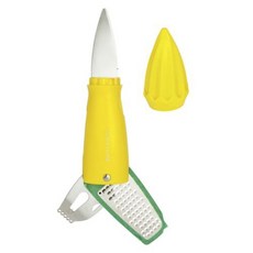 써니라이프 시트러스 칵테일 툴 4종 세트, Yellow + Green +Silver, 1개