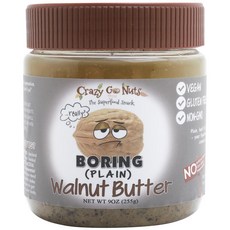 크레이지고넛츠 월넛 버터 보링 플레인, 255g, 1개