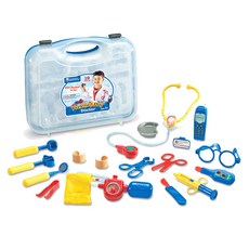 러닝리소스 나는야의사선생님 파랑 병원놀이 병원완구 의사놀이 청진기 주사놀이, 칼라풀, 1개