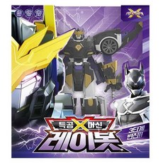 미니특공대 X 특공엑스머신 레이봇 장난감, 혼합 색상, 1개