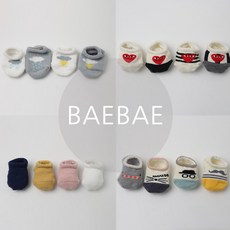 BAEBAE 발목양말SET 가을 봄 아기양말 수면양말 세트 유아 신생아 돌 여자 남자