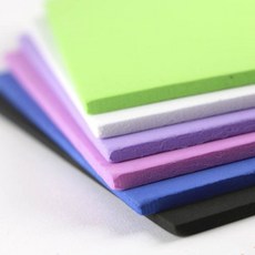 ABC문구 만들기 EVA원단 에바폼, eva원단3T:검정