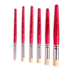 화홍 스텐실 붓 W시리즈 낱개, w-0