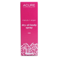 Acure 드라이 오일 바디 스프레이 로즈, 59ml, 1개