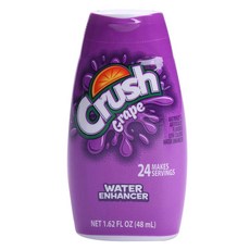 Crush 그레이프 워터 인핸서, 48ml, 1개