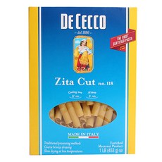 Dececco 파스타 지타 컷 No.118, 1개, 453g