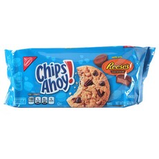 Nabisco 칩스 어호이 리시스 피넛 버터 컵스 쿠키, 269g, 1개