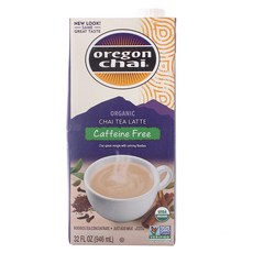 오레곤챠이 차이 티 라떼 무카페인, 946ml, 1개