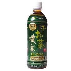 이토엔 오이 오차 언스위튼드 볼드 그린 티, 500ml