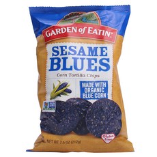Garden of Eatin 콘 토르티야 칩 세서미 블루, 1개, 212g