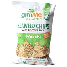Gimme 씨위드 칩 with 브라운 라이스 와사비, 113g, 1개