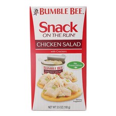 범블비 스낵 온 더 런! 치킨 샐러드 크래커, 1개, 100g
