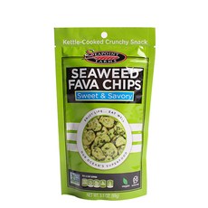 Seapoint Farms 씨위드 파바 칩 스위트 앤 세이보리, 99g, 1개
