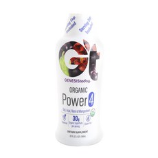 제네시스투데이 파워 4 고지 아사이 노니 & 망고스틴, 946ml, 1개