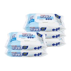 홈인더스트리 위생행주 80매 두툼한 엠보싱원단 항균99.9%, 5개, 1세트