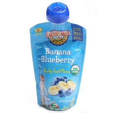 얼스베스트 퓨레 유아스무디, 바나나 블루베리 (Banana Blueberry)