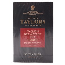 테일러스오브헤로게이트 잉글리쉬 브렉퍼스트 티 50개입, 125g, 50개