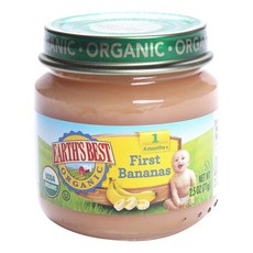 얼스베스트 어린이 액상이유식, 퍼스트 바나나(First Bananas), 1개, 71g