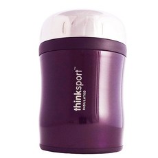 씽크스포트 고포스 인슐레이티드 푸드 컨테이너 푸드자, Purple, 350ml