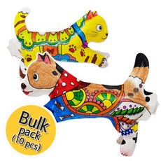 색칠풍선 컬러룬 강아지&고양이 [10인]색칠풍선 그리기풍선