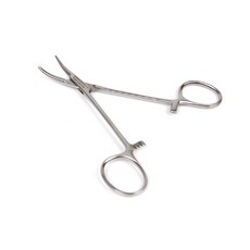 청훈메디 모스키토 의료용 겸자, 모스키토 곡선형, 1개