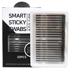 점착식 귀이개 20P 유아~어른까지 모든연령사용/귀청소 귀파개 면봉, 1개, 20개입