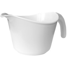Calypso Basics 마이크로웨이버블 배터 볼 계량컵, White, 1893ml