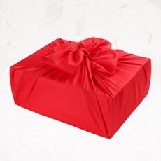 [글라라세상] 선물포장용 일반보자기 대(108x108cm), 홍색, 1장