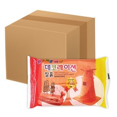 토단교재 피노키오 데코레이션 찰흙 1박스(50개입), 데코레이션찰흙 1박스: 주황, 215g, 1개