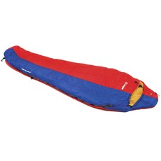 Snugpak 소프티 익스팬션 2 슬리핑 백 침낭, Red + Azure, 1개