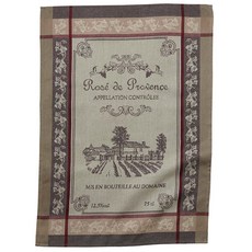 Design Imports 로즈 드 프로방스 자카드 디쉬타올 45.7 x 71.1cm, 혼합 색상, 1개
