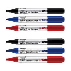 모나미 생잉크 보드마카 (220둥근닙 221사각닙), 생잉크 보드마카 221:사각닙 빨강