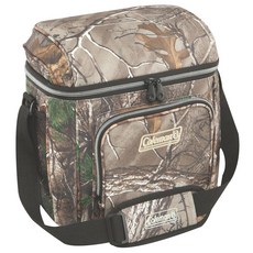 콜맨 16-CAN 소프트 쿨러백 하드 라이너, Realtree Camo