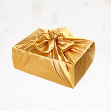 [글라라세상] 선물포장용 공단보자기 미니(45cm 55cm), 금색 45x45cm, 1장