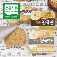 푸르젠 (6개 15900원)전통식품인증 정학님의 국산콩 수제 청국장, 160g, 12개