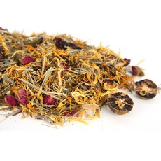 에밀리펫 자연담은 허브 비타민 6종 허브함유 햄스터간식 기니피그간식 토끼간식, 1개, 40g