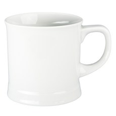 비아 바버 머그컵 33cm, White, 1개