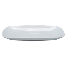 Bia 렉탱귤러 딥 플래터 접시, White, 1개