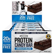 Muscletech Health 蛋白質糖果棒 12入, 巧克力豪華版(Chocolate Deluxe), 1個, 720g
