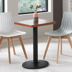 프리메이드 스퀘어 티테이블 500 카페테이블, 멀바우