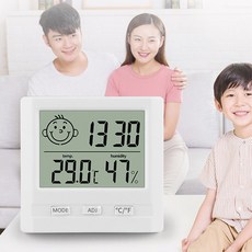 아우라 디지털 실내외 온습도계, 디지털실내온습도계, 1개