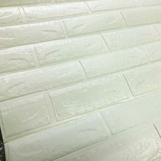 금강 단열폼블럭 단열시트지 3D브릭 민트, 3D브릭-민트