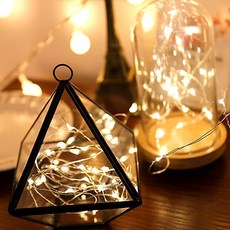 KH 와이어전구 인테리어조명 캠핑조명 크리스마스트리, 화이트 10구