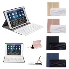 아이패드 Pro 11인치 3세대4세대 다이어리형 블루투스키보드 케이스, 1030X-골드, 프로9.7(5세대)