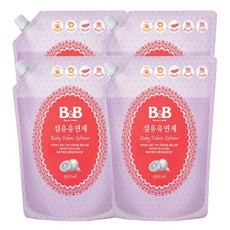 비앤비 NEW 섬유유연제 베르가못향 캡리필, 4개