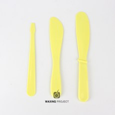 왁싱프로젝트 플라스틱 스파츌라 중 셀프왁싱 브라질리언 페이스, 1개